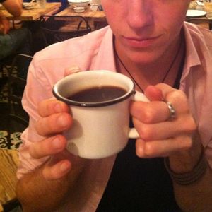 mexican cinnamon spiced coffee at Cate de mi Corazon in Mexico City