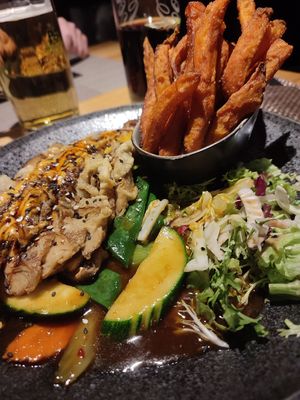 Vegane seitan Ente at Taste of Asia Germany in Chemnitz