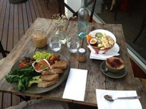 Fabulous vegan breakfast at GreenHouse Factory at Kirr on the Gold Coast at Greenhouse Factory in Coolangatta