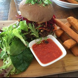 Burger Glory at Greenhouse Factory in Coolangatta