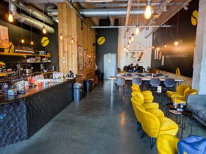 Inside of zyCoffee - Dok Noord at IzyCoffee - Dok Noord  in Ghent