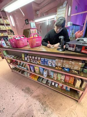 Inside  at Veggie Room in Madrid