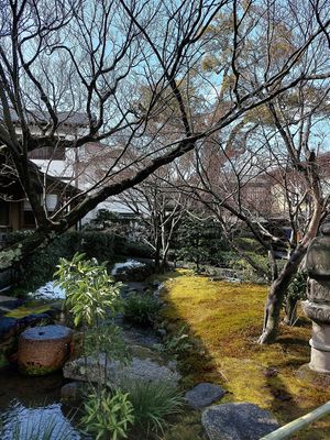 Garden at Junsei in Kyoto