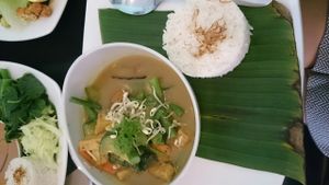 green curry at Veggie Table in Ubud