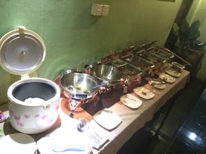 Daily vegan buffet at Veggie Table in Ubud