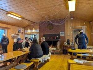  at Hamptjärnsstugan in Umea