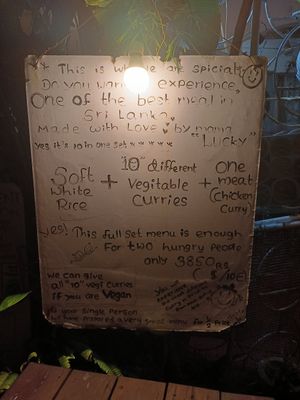  at Lucky Fort in Galle