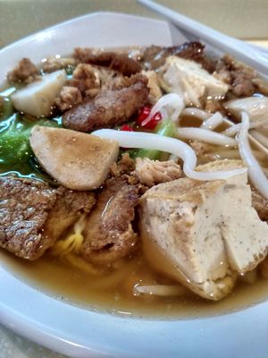 Soupy Mee Tai Mak @S$4.5 at Compassion Vegetarian Cuisine 慈悅素 in Central Singapore