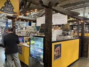 Food stall  at C'est cheez in London