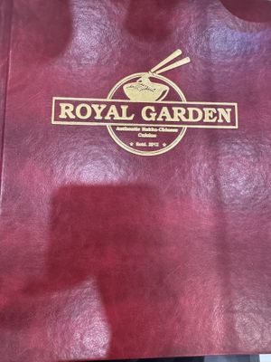 Menu  at Royal Garden Milton in Milton