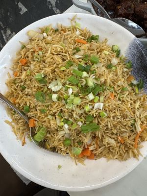 Fried Rice with mixed veggies - Vegan  at Royal Garden Milton in Milton