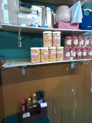 Vegan products for sale at Diệu Không in Ho Chi Minh City