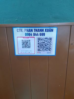 Pay by bank transfer details at Diệu Không in Ho Chi Minh City
