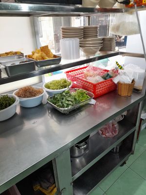 Outside stall at Diệu Không in Ho Chi Minh City