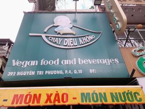 Outside at Diệu Không in Ho Chi Minh City