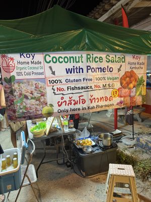   at Chaloklum Sunday Market in Koh Phangan