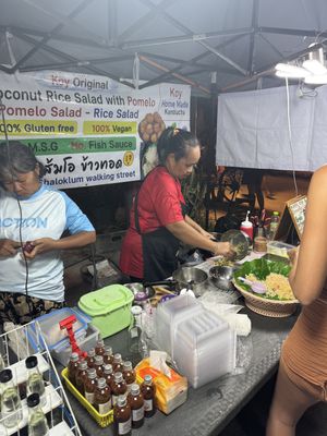   at Chaloklum Sunday Market in Koh Phangan