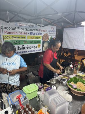   at Chaloklum Sunday Market in Koh Phangan