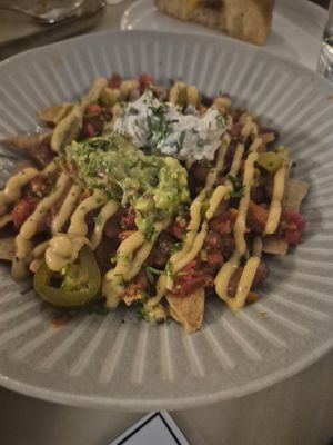 Nachos at Pause Cafe in Mumbai
