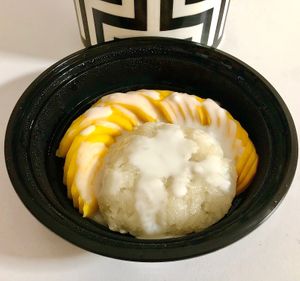Mango sticky rice  at Thai Sabai in Dubai