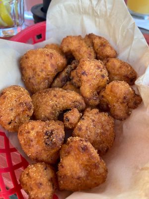 Cauliflower bites at Dusty's Hideaway in Tacoma