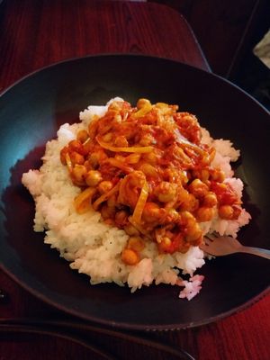 VCC 2025: chana masala at 3rd Shift Kitchen  in Springfield