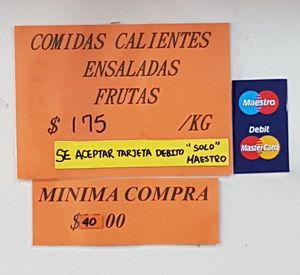 Actual price at Sofia - Maybe closed in Mendoza