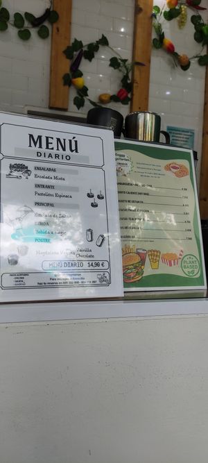Menú del día at Goggy Vegetarian in Mostoles