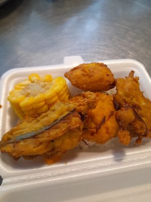 My take away vegan food getting prepared at Thiên Ý in Ho Chi Minh City