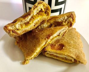 Bread pakoda at Brijwasi in Dubai