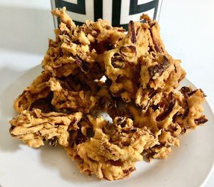 Onion pakora at Brijwasi in Dubai