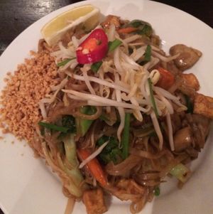 pad thai at Oriental Healthy in Redfern