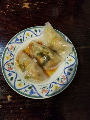 Dumplings at Oriental Healthy in Redfern