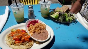 Vegan huarache - AMAZING at Farmer and The Cook Cafe in Ojai