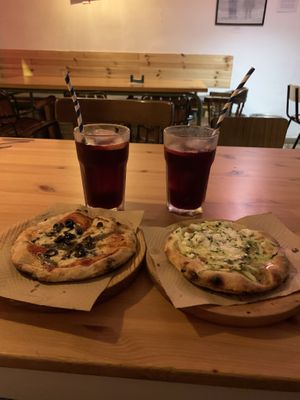 Delicious with sangria   at Gina Melenas in Valencia