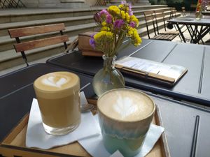  at Café Morgal in Brno