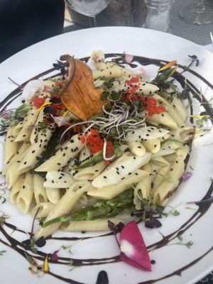 Seasonal pasta with lemon  at Petersilchen in Xanten