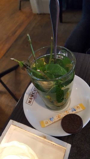 frischer Minzetee at Petersilchen in Xanten