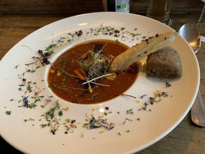 Weltbeste Tomatensuppe  at Petersilchen in Xanten