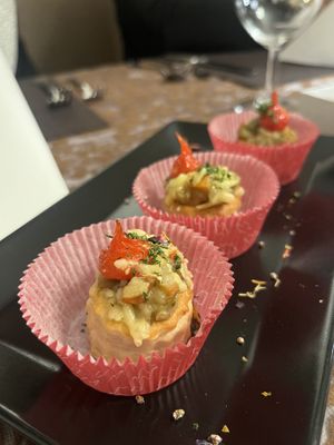 Weihnachtsmenü 2025 - Gruß aus der Küche  at Petersilchen in Xanten