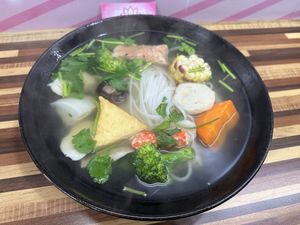 Vietnamese Vegetarian food  pho  at Vietnamese Vegetarian Food in Taipei