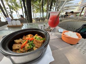 Braised Tofu  at Palm Kitchen - Dusit Princess Moonrise Beach Resort in Phu Quoc