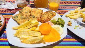 verduras torrejas at La Posada Del Lago  in Copacabana