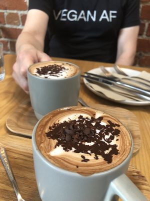 Mocha Macca Mug  at Little Bird Kitchen in Auckland