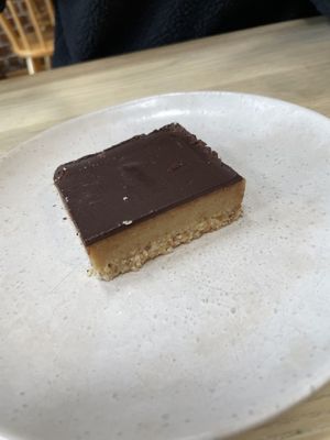 Caramel slice  at Little Bird Kitchen in Auckland