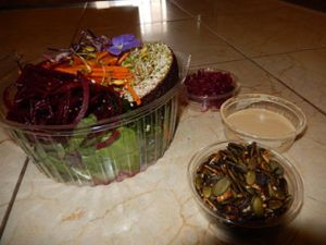 takeaway Detox Salad at Little Bird Kitchen in Auckland