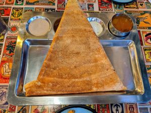 Mysore masala dosa at Mirchi - Indian Street Food in Winter Garden