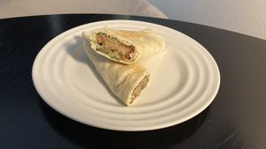 Falafel wrap  at Yalla Habibi in Tromsoe