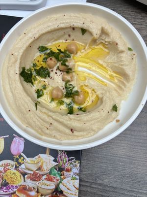 Humus  at Yalla Habibi in Tromsoe