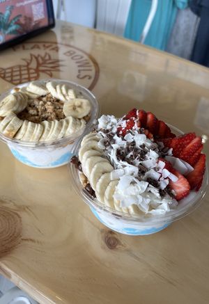 coconut bowls!  at Playa Bowls in Orlando